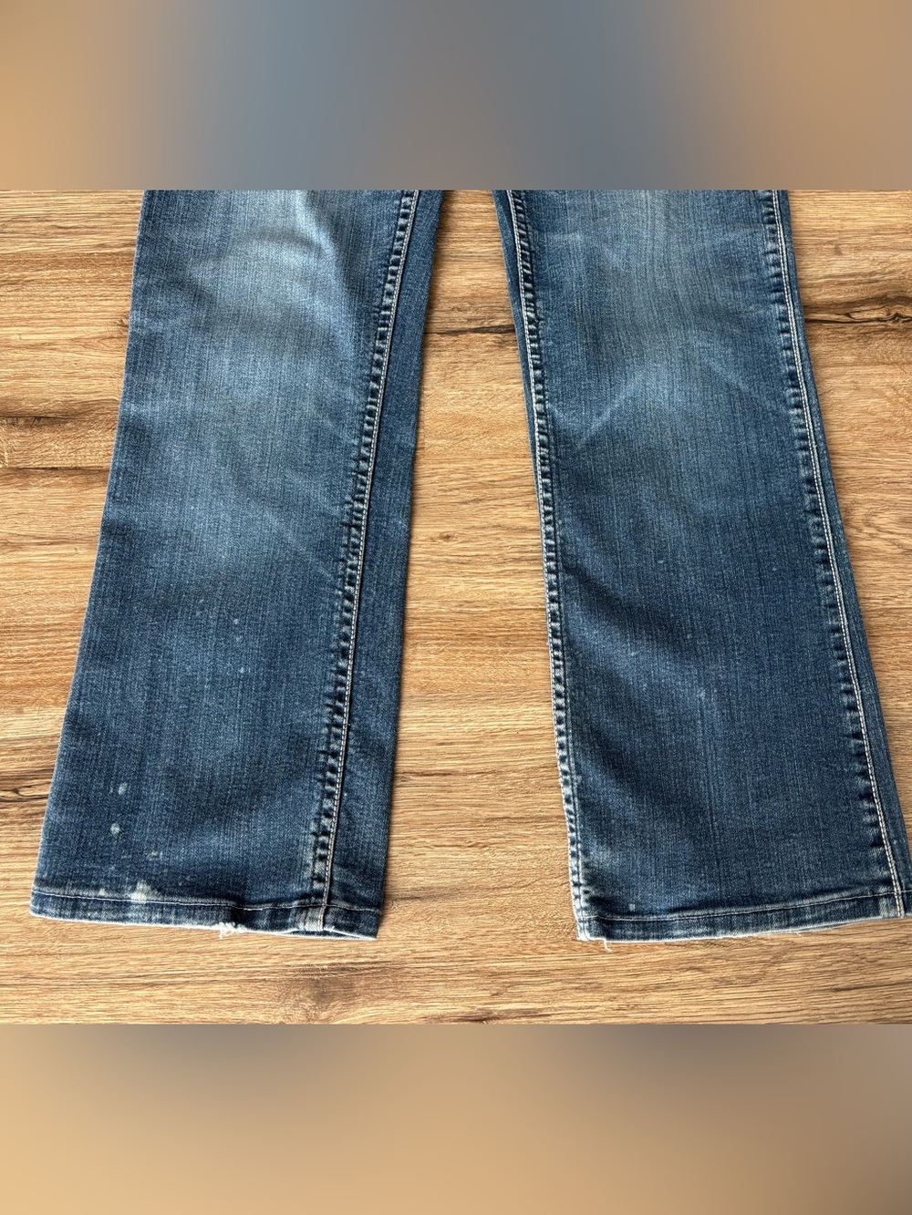 Q-baby Wrangler 7/8 x 32 WRQ25ST women’s jeans. Preloved. Med Rise. See info: - Picture 7 of 12